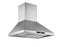 30" STAINLESS STEEL WALL HOOD - 3 SPEEDS - SOFT TOUCH SWITCH - LED LIGHT - WITH BAFFLE FILTER