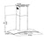 36" STAINLESS STEEL GLASS HOOD - 3 SPEEDS - PUSH BUTTON - LED LIGHT - WITH ALUMINUM FILTER