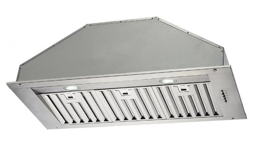 30" STAINLESS STEEL HOOD INSERT - 3 SPEEDS - PUSH BUTTON - 600 CFM - 10 Sones