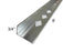 3/4''*8' METAL L-CHANNEL CHROME