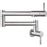 Quality Sink Faucet Stainless steel brushed folding rotation kitchen sink faucet