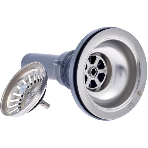 KITCHEN SINK DRAIN ASSEMBLY AND STRAINER