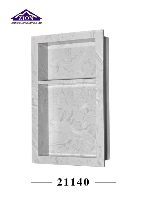 CLOUDY GREY SHOWER NICHE