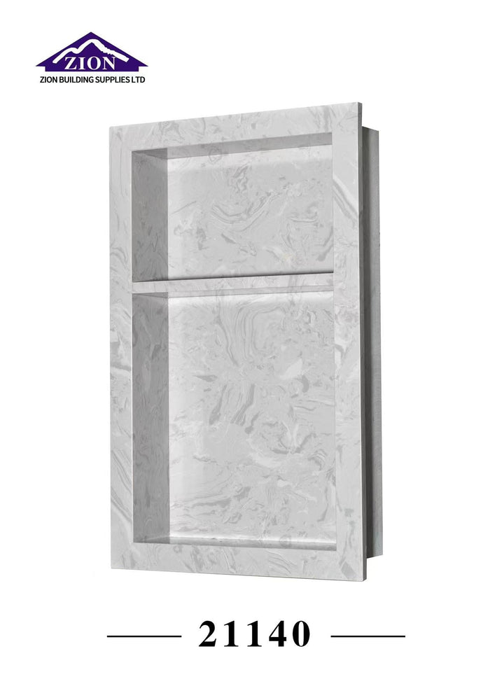 CLOUDY GREY SHOWER NICHE