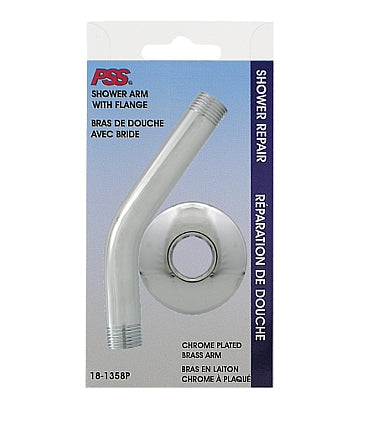 SHOWER ARM WITH FLANGE