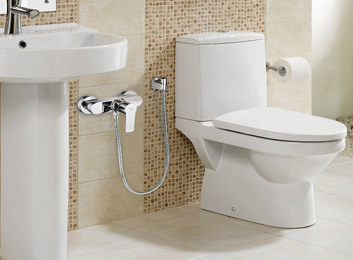 HAND HELD BIDET AND MIXER FAUCET- CHROME