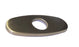 4'' FAUCET PLATE SATIN NICKEL