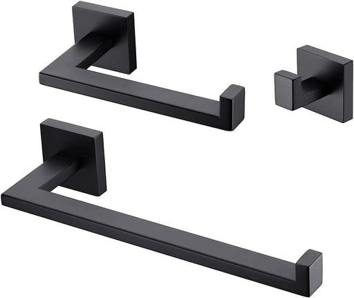 3PCS BATHROOM SET BLACK