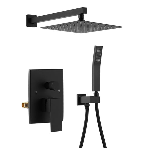 #22934 OIL RUBBED BRONZE SQUARE SHOWER FAUCET