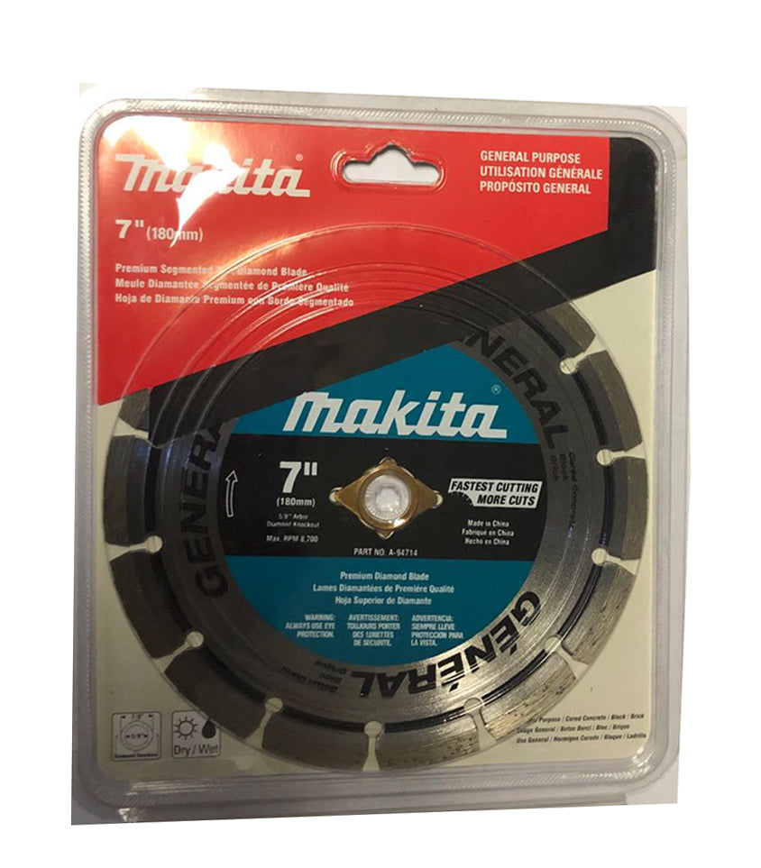 7'' PREMIUM SEGMENTED RIM DIAMOND BLADE