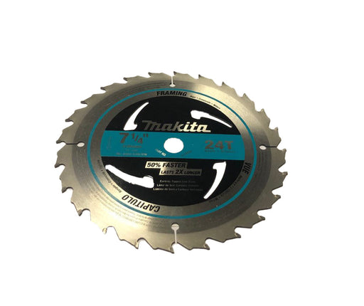 7‑1/4" 24T CARBIDE‑TIPPED CIRCULAR SAW BLADE