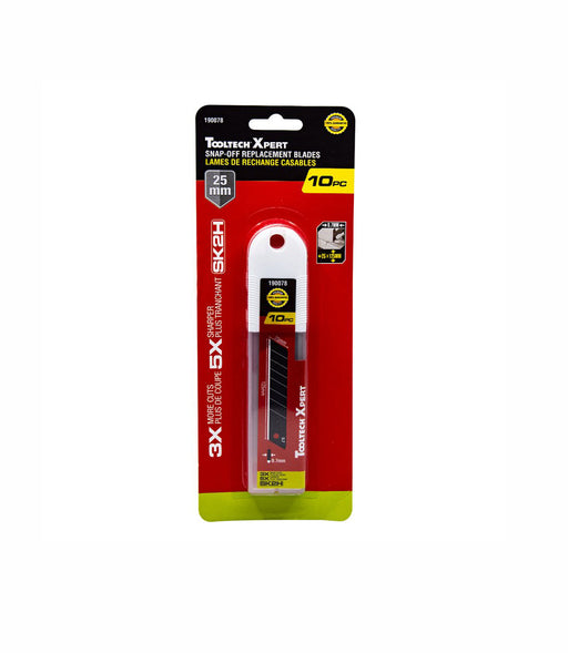 25MM SNAP-OFF REPLACEMENT BLADES (10 PC)