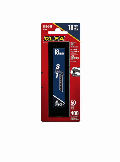 18MM HEAVY DUTY SNAP-OFF  BLADES (50 PC)