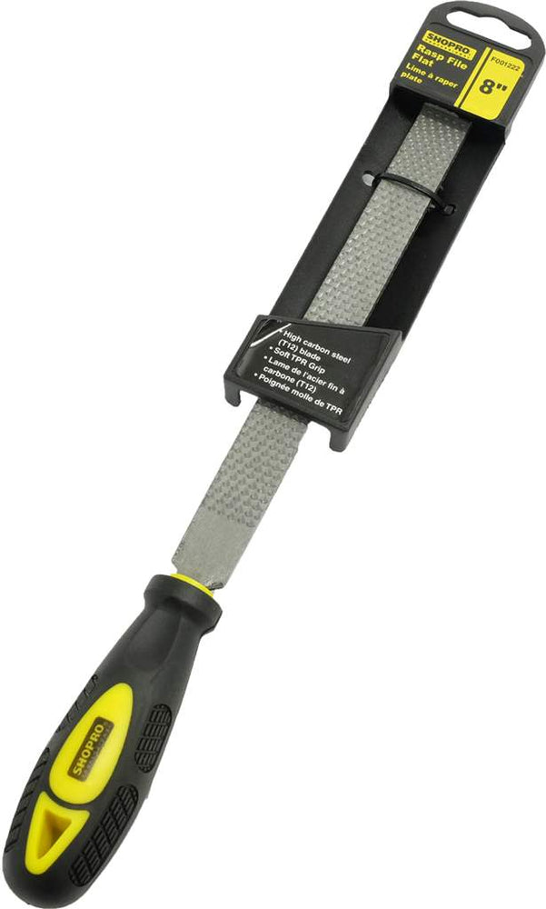 RASP FILE FLAT 8''