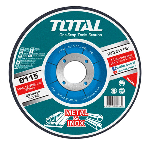 4-1/2" METAL CUTTING DISC