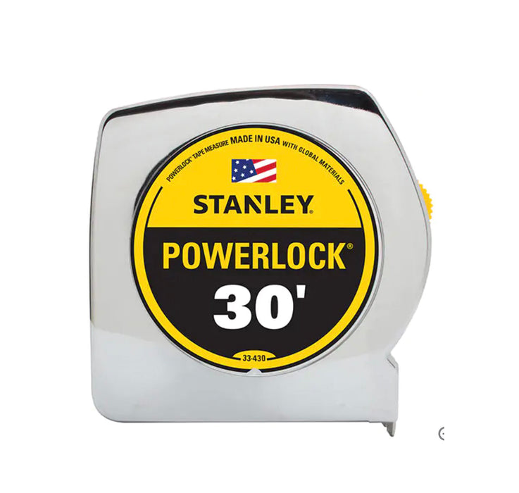 STANLEY POWERLOCK TAPE 1" X 30'