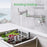 Quality Sink Faucet Stainless steel brushed folding rotation kitchen sink faucet