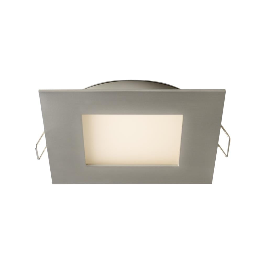 Dals Lighting 7004-SQ-WH 4" LED Square PRO Panel Light, 9W, 3000k, 600 Lumens - WH