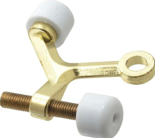 HINGE PIN DOORSTOP-BRASS 1PC