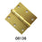HINGES #8136 (SATIN GOLD, SQUARE & SQUARE)