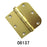 HINGES #8137 (SATIN GOLD, SQUARE & ROUND)