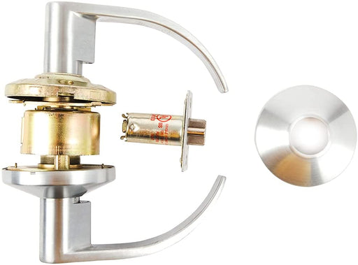 STAIN CHROME STOREROOM COMMERCIAL LOCK - LEVER