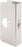 4"X9" DOOR REINFORCER-NICKEL