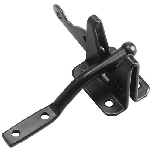 ONWARD HEAVY DUTY GATE LATCH - STEEL BLACK, 4.84 INCHES