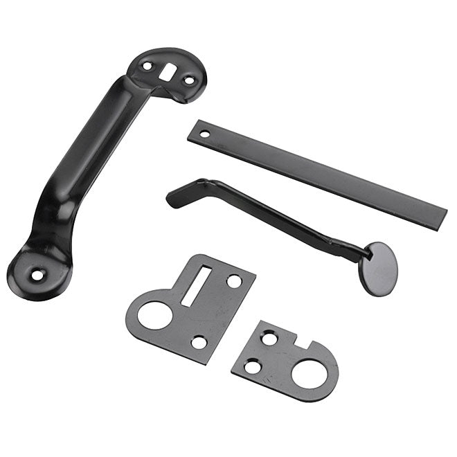BLACK STEEL THUMB LATCH