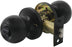 PRIVACY LOCK (BALL KNOB) OIL RUBBED BRONZE