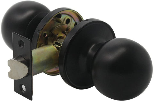 PASSAGE LOCK (BALL KNOB) OIL RUBBED BRONZE