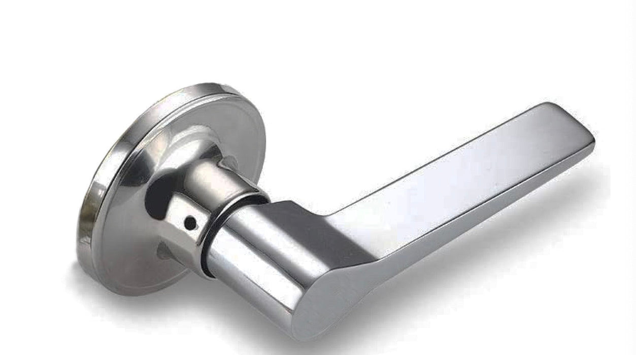 DUMMY LOCK (LATITUDE LEVER) SATIN NICKEL