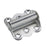 3" NON-ADJUSTABLE INTEGRATED SURFACE SPRING HINGE-2 PK, ZINC
