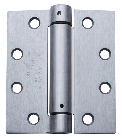 TAYMOR SINGLE ACTION SPRING HINGE 4-1/2" X 4"-SQUARE CORNER (1 HINGE)