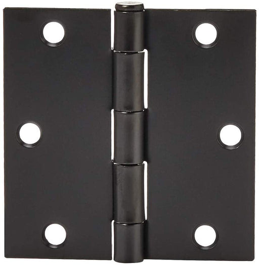 HINGES #8138 (SATIN BLACK, SQUARE & SQUARE)