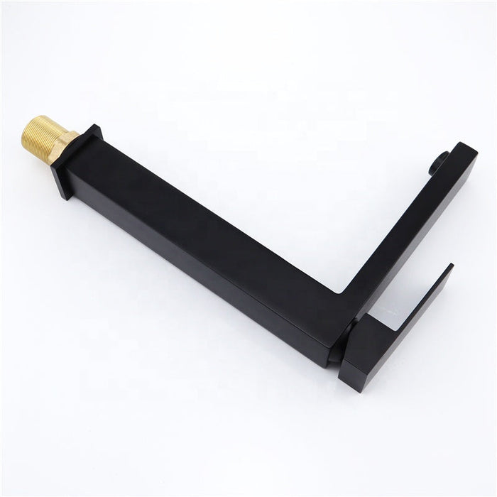 Modern Black Faucet - Contemporary Bathroom Basin Sink Taps Mixer Faucet