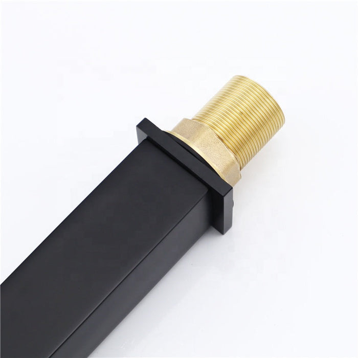 Modern Black Faucet - Contemporary Bathroom Basin Sink Taps Mixer Faucet