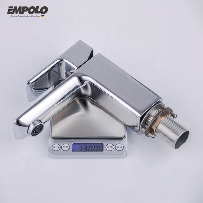 Bathroom Faucet - Contemporary Single Handle Basin Faucet