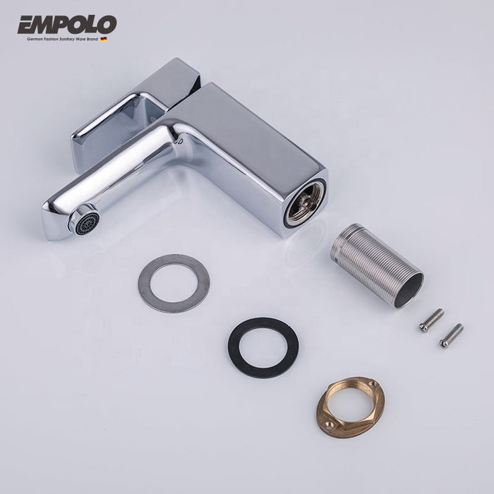 Bathroom Faucet - Contemporary Single Handle Basin Faucet