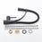 Lina Faucets Pull Out Spray Nozzle Kitchen Sink Taps - Versatile Functionality in Matte Black