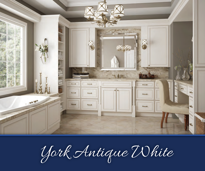 York Antique White - Sample Door