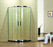 Q80-32''*32'' SHOWER GLASS SET (ROUND)