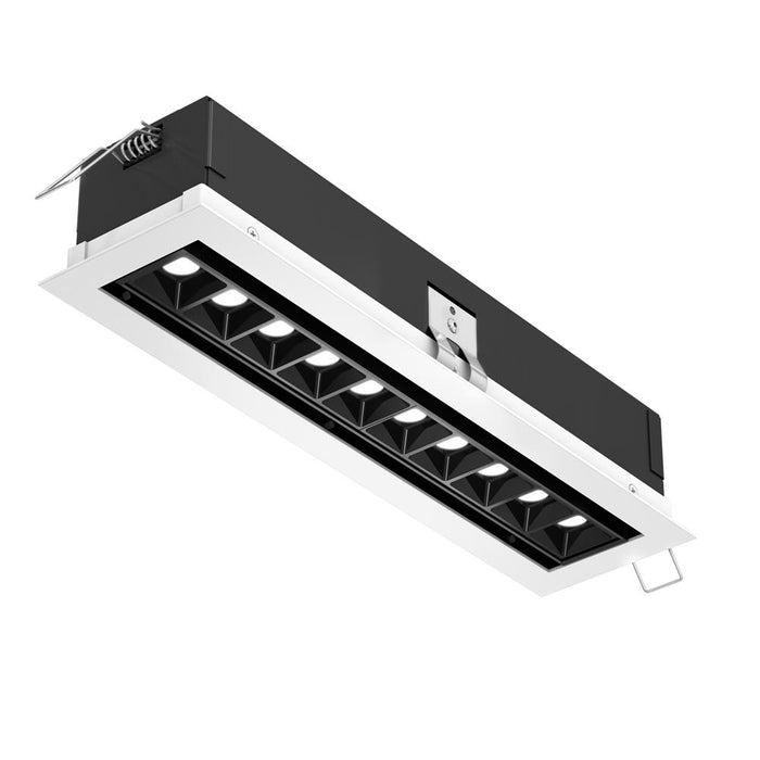 Dals Lighting MSL10G-3K-WH Recessed Linear with 10 Mini Spot Lights Directional