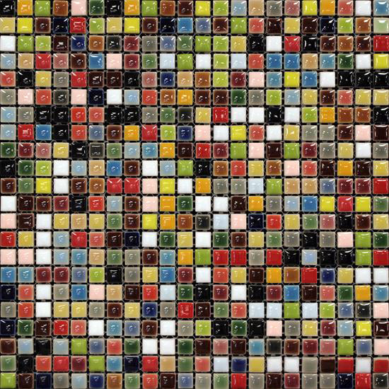 Butterfly Blend Colorful Mosaic Back splash Porcelain Mosaic Backsplash