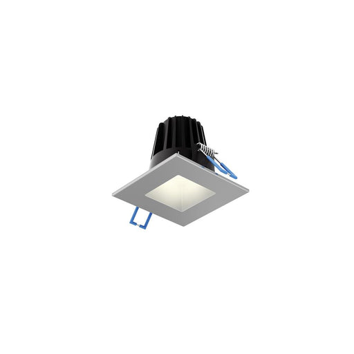 Dals Lighting RGR2SQ-3K-SN 2" Square Smooth Baffle, 8W, 3000K, 580 Lumens - Satin Nickel