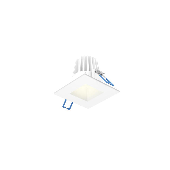 Dals Lighting RGR2SQ-3K-WH 2" Square Smooth Baffle, 8W, 3000K, 580 Lumens - Whiteite