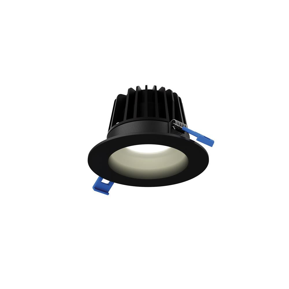 Dals Lighting RGR4-3K-BK 4" Round Smooth Baffle, 15W, 3000K, 1300 Lumens - Black
