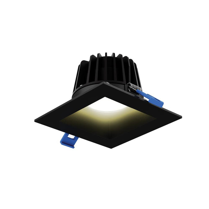 Dals Lighting RGR6SQ-3K-BKRGR 6" Square Smooth Baffle Downlight in Black