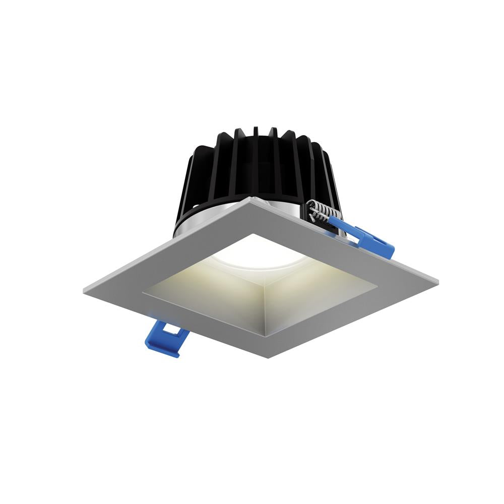 Dals Lighting RGR6SQ-3K-SNRGR 6" Square Smooth Baffle Downlight in Satin Nickel