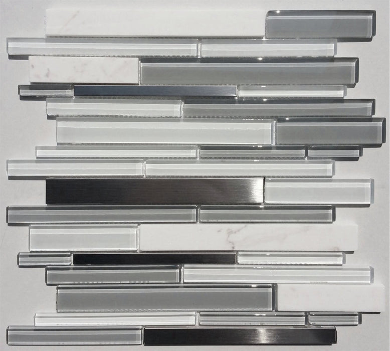 Random Strip Alaska Kitchen Backsplash Tiles